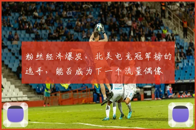 粉丝经济爆发，北美电竞冠军榜的选手，能否成为下一个流量偶像