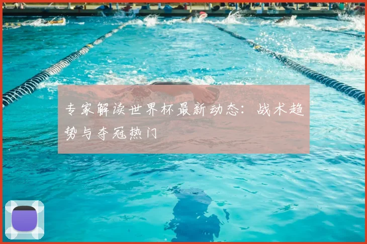 专家解读世界杯最新动态：战术趋势与夺冠热门